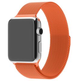  Ремешок Krutoff Milanese для Apple Watch 42/44mm (orange) G4 