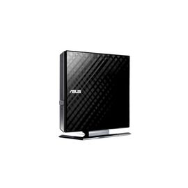  ODD ext DVD±RW ASUS Slim Drive SDRW-08D2S-U LITE Black, USB2.0, 20 mm, Retail (SDRW-08D2S-U LITE/BLK/G/AS) (90-DQ0435-UA161KZ) 