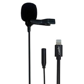  Микрофон CANDC DC-C11, петличный, Lightning+AUX, 6 м, черный 