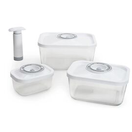  Контейнеры для вакуумных упаковщиков STATUS VAC-Glass-Set White 