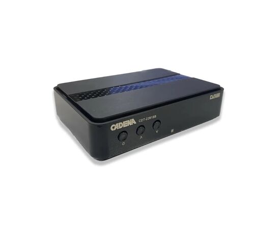 Ресивер DVB-T2 Cadena CDT-2291SB черный 